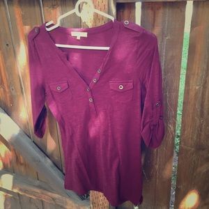 Maroon Top